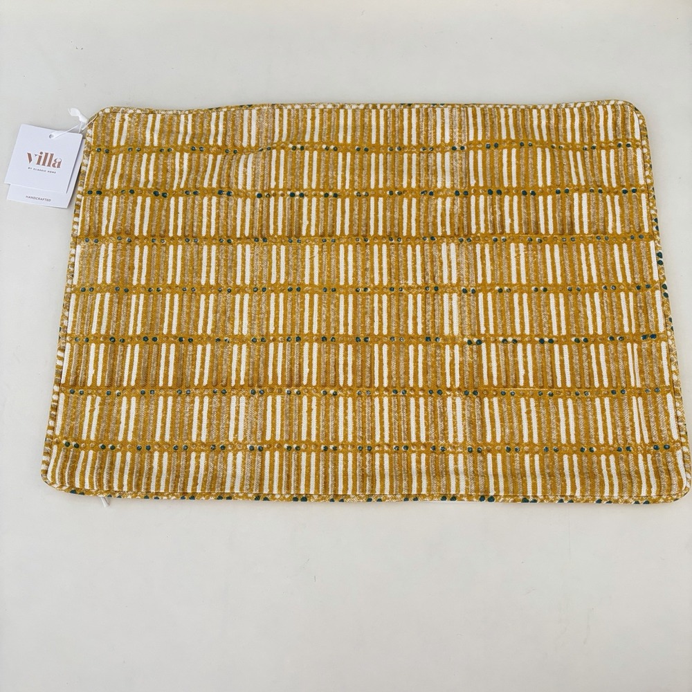 Villa Classic Home Adobe Pillow Cover 14x20 Pottery Barn Aubrey Sunflower Yellow
